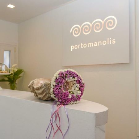 Porto Manolis Hotel Agios Ioannis  Bagian luar foto