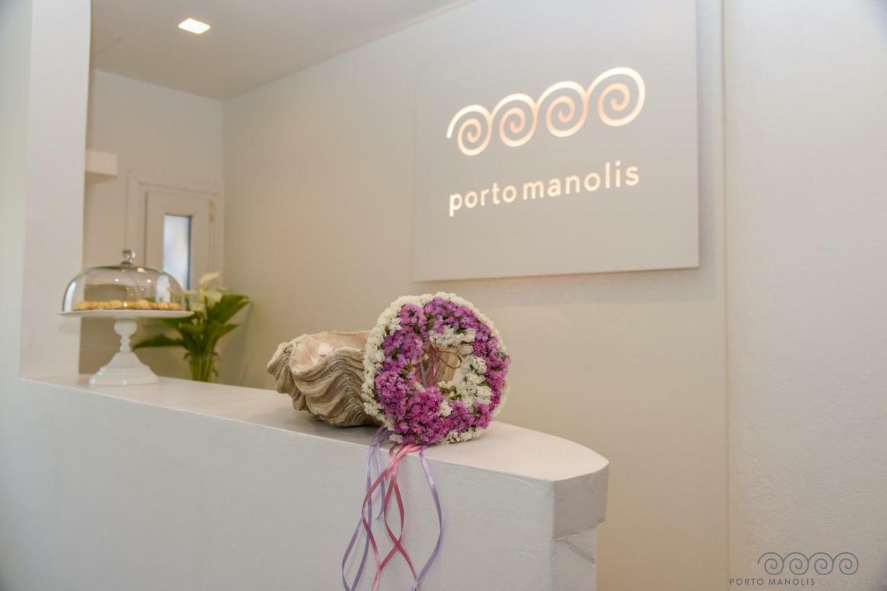 Porto Manolis Hotel Agios Ioannis  Bagian luar foto