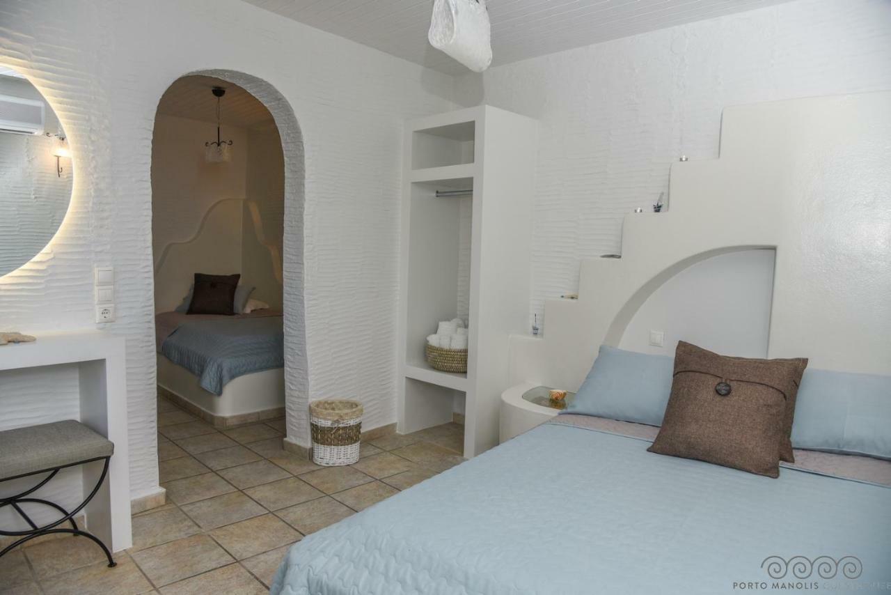 Porto Manolis Hotel Agios Ioannis  Bagian luar foto